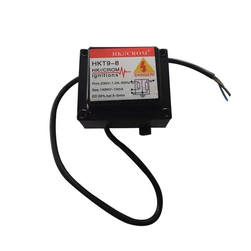 1pcs HK//CROM Burner Ignition Transformer HKT9-8 Power Supply 3-wire