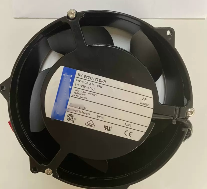 1/piece DV 6224/17TDPR DV6224/17TDPR 3.7A 24V 89W Inverter Equipment Cooling Fan
