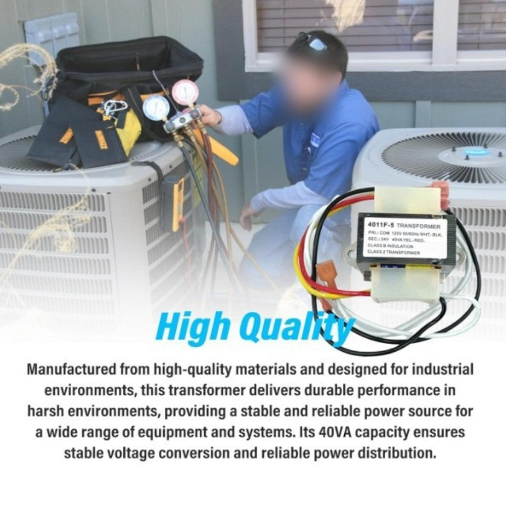 HVAC Transformer 120 To 24V Transformer Home Heating System Current Protection