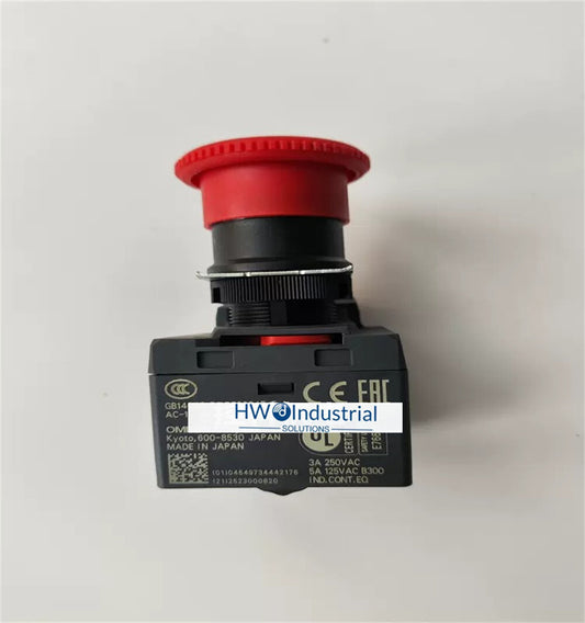 1/Piece  Omron Emergency Stop Button Switch A22NE-M-PD12-C