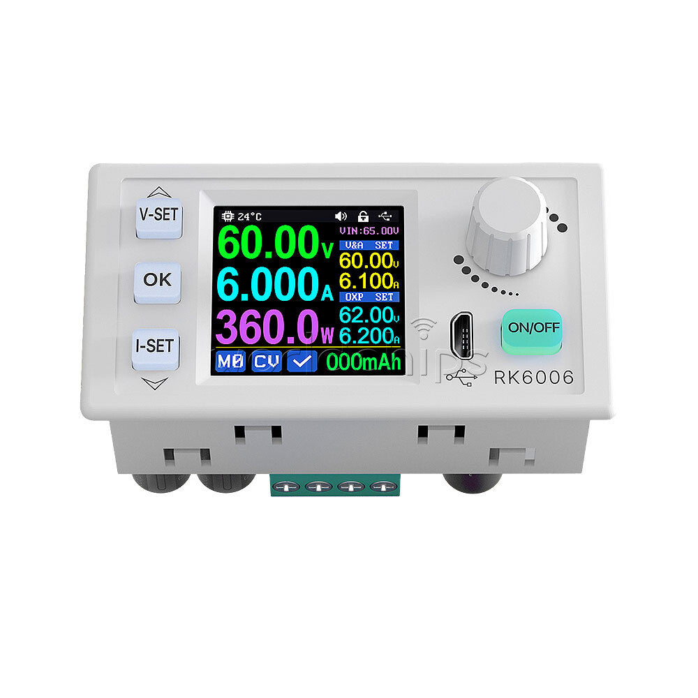 RK6006 60V Adjustable DC to DC Step Down Regulated Power Supply Buck Converter