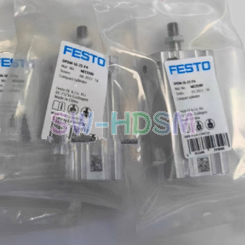 1PCS   DPDM-25-10-PA Pneumatic Cylinder compact Cylinder FESTO Type