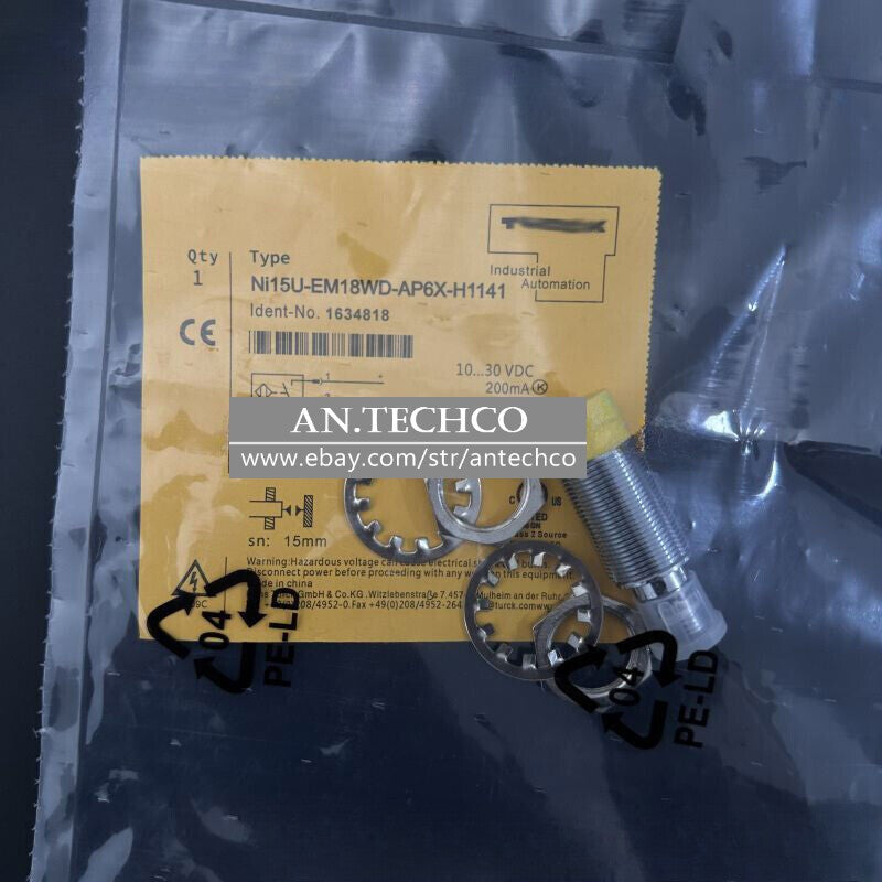 For Turck NI15U-EM18WD-AP6X-H1141 Proximity Sensor Switch NI15UEM18WDAP6XH1141