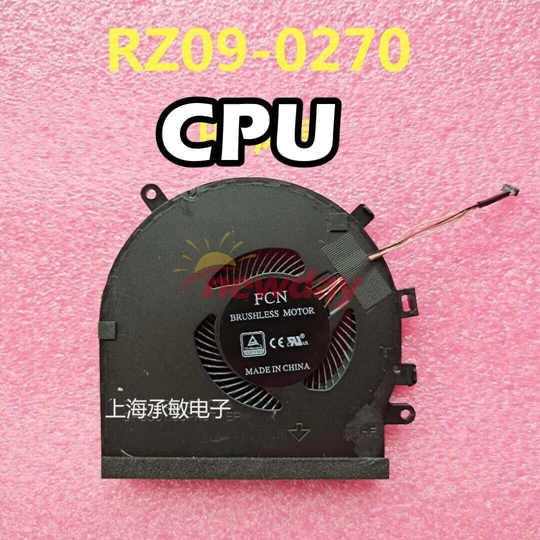 CPU+GPU Cooling Fan For Razer Blade 15 RZ09-0328 RZ09-03286E22 RZ09-03287EM