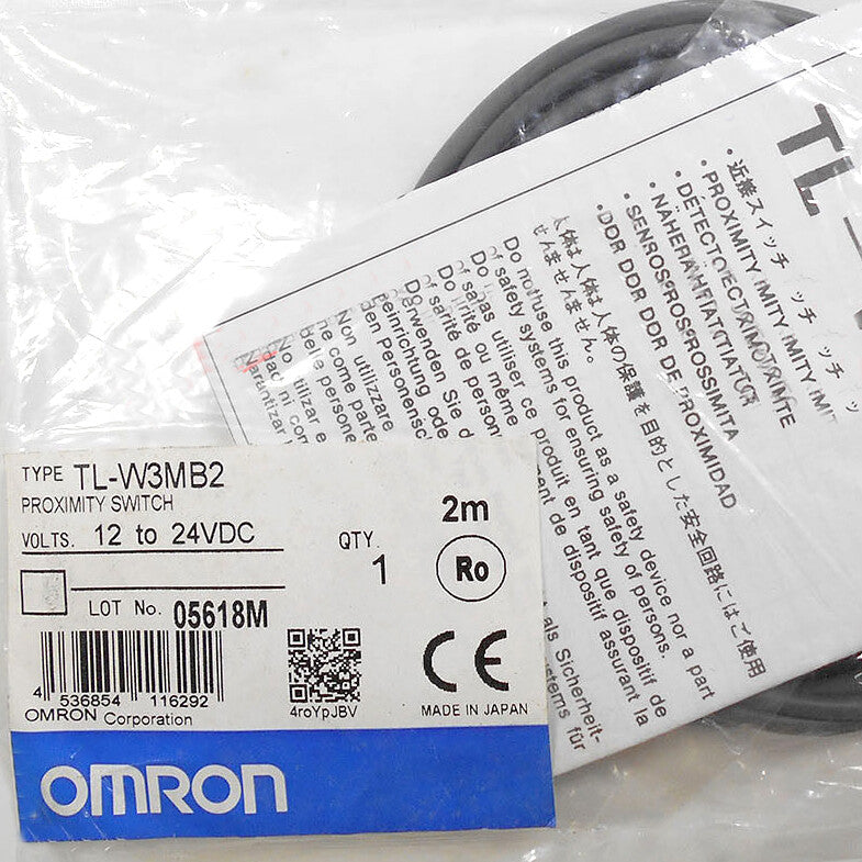 Omron TL-W3MC1 TL-W3MC2 TL-W3MB1 TL-W3MB2 TL-W5MC1 TL-W5MC2 TL-W5MB1 TL-W5MB2