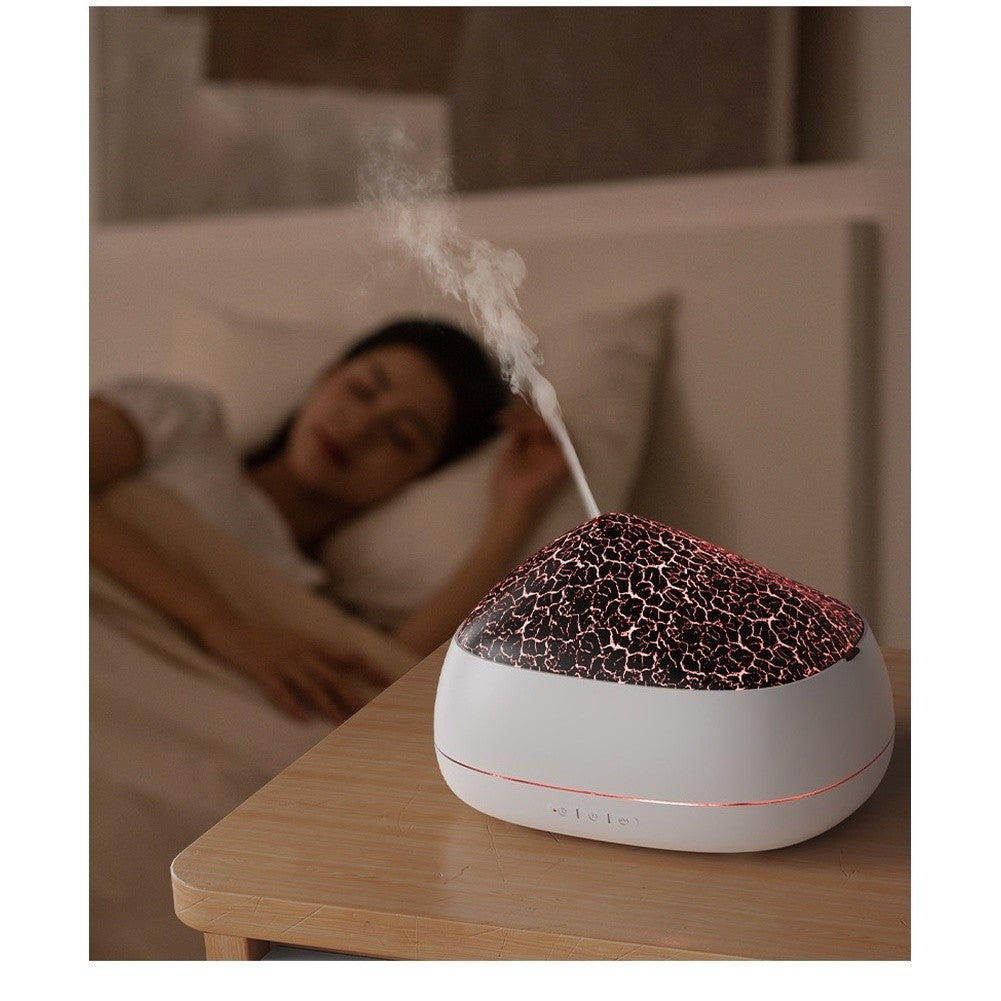 High Frequency Mini Aromatherapy Diffuser Humidifier with Unique Crack Texture