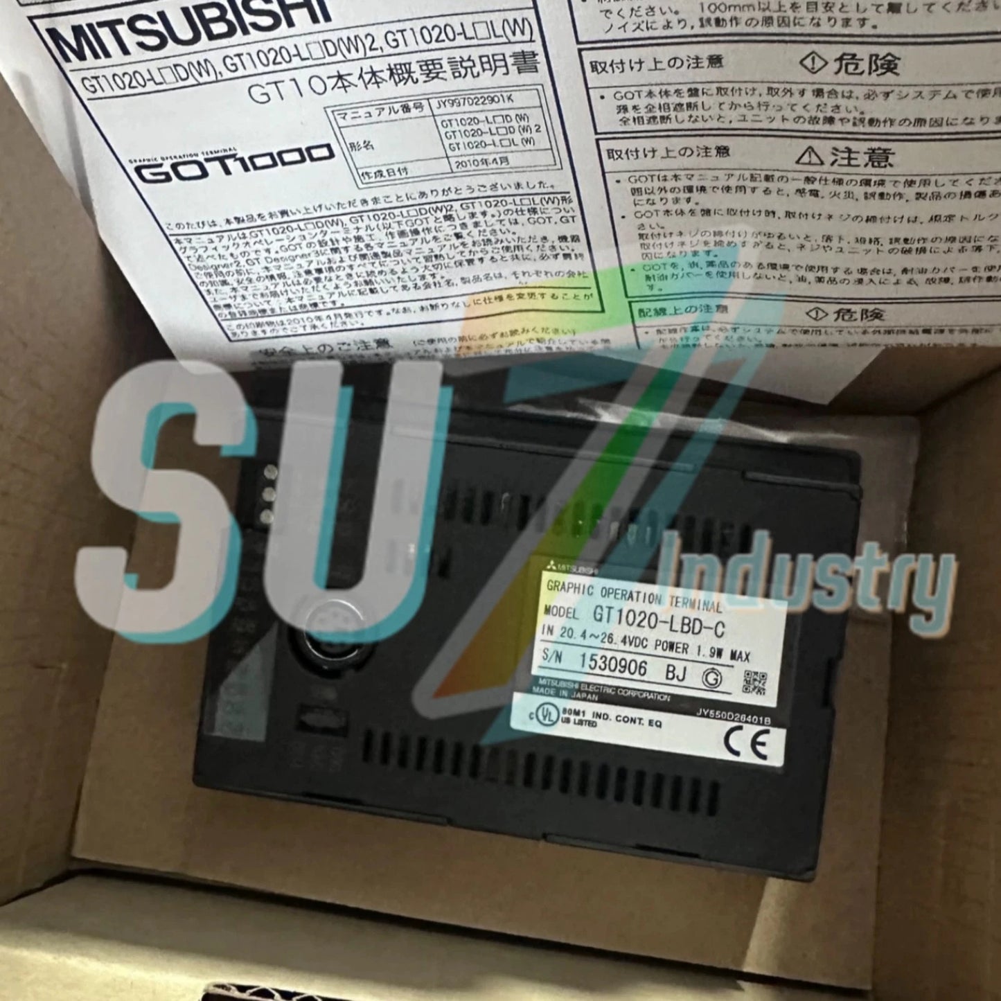 Mitsubishi GT1020-LBD-C HMI Touch Panel GT1020LBDC #1pcs