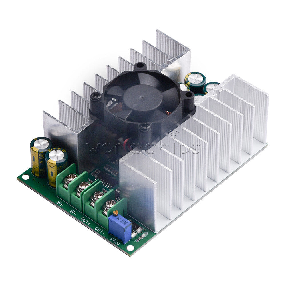 DC-DC Adjustable Step-down Module 12V-75V to 5V 19V 21V 24V 48V 500W Converter