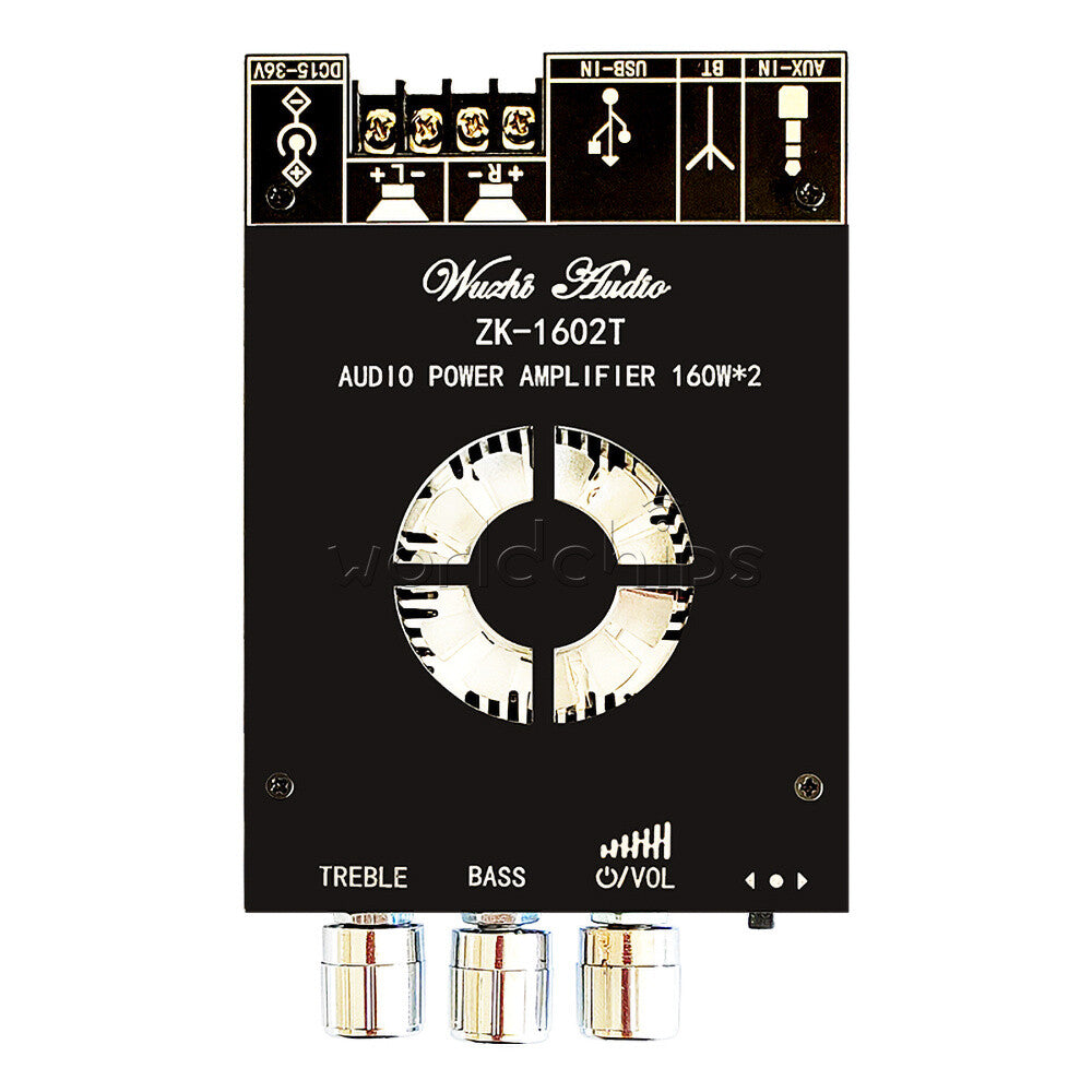 Bluetooth 5.0 160WX2 High Power Bass Audio Amplifier Module TDA7498E TPA3116D2