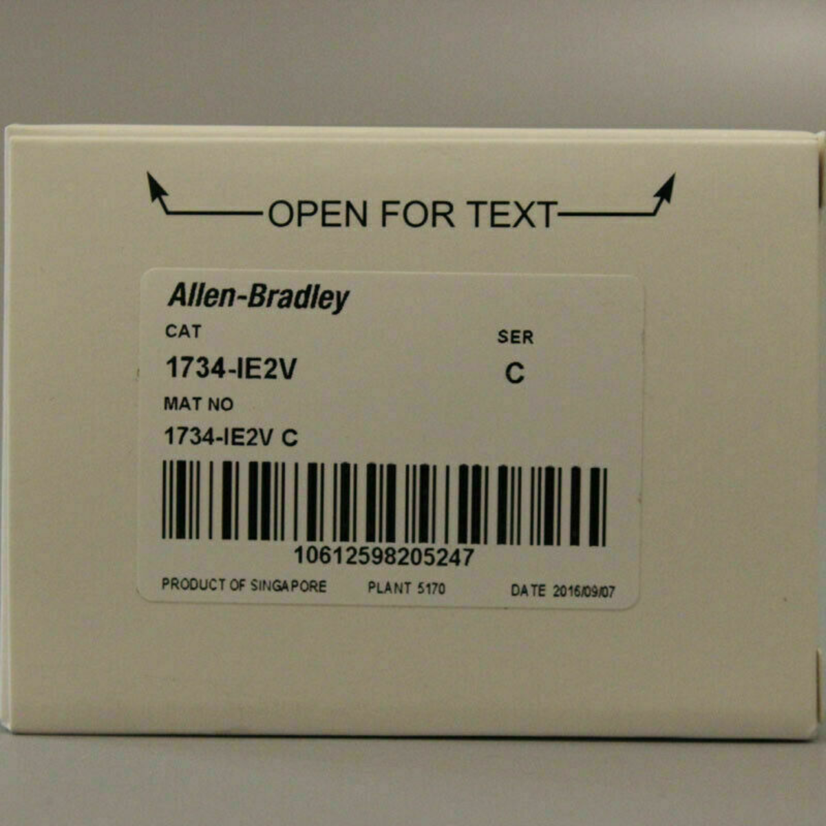 1pcs Analog Input Module 1734-IE2V
