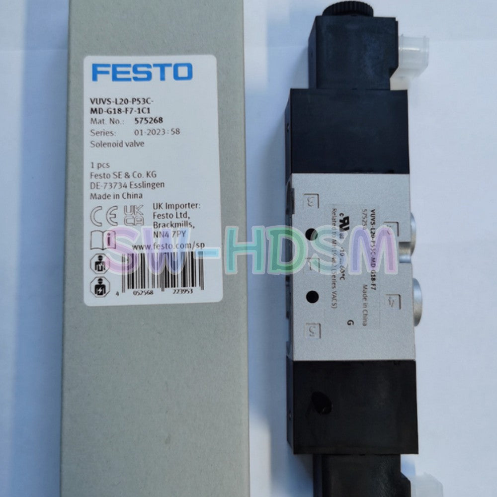 1PCS  For FESTO VUVS-L20-P53C-MD-G18-F7-1C1 575268 solenoid valve