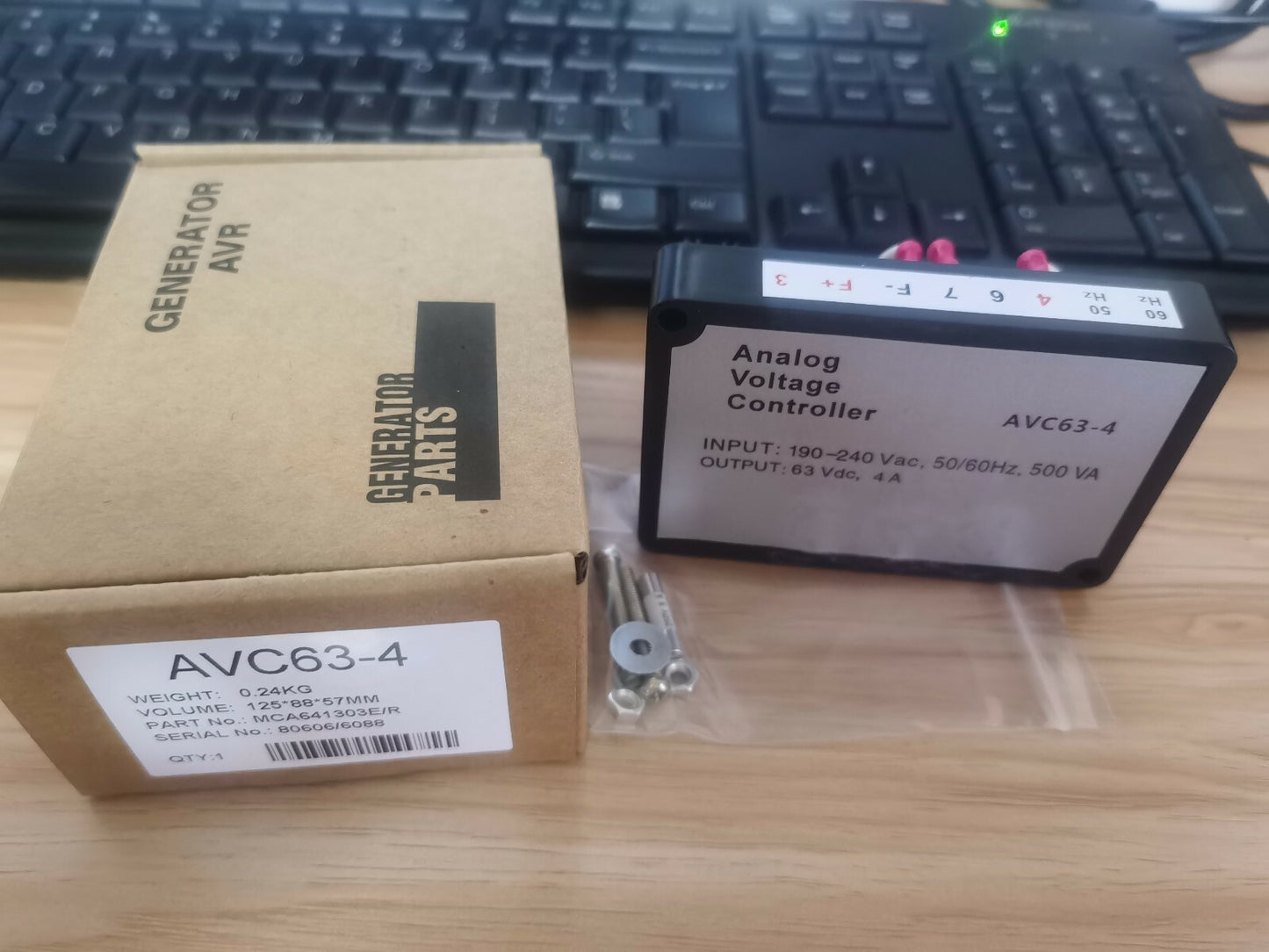 1PCS  AVR Automatic Voltage Regulator AVC63-4 In Box