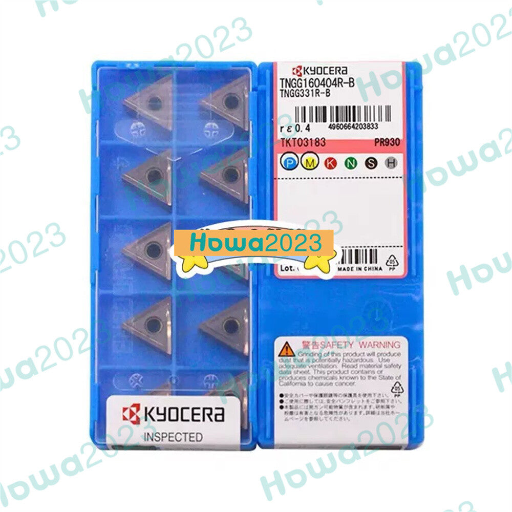 10pc/Box Kyocera TNGG160404R-B PR930 TNGG331R-B CNC Turning Blade Carbide Insert