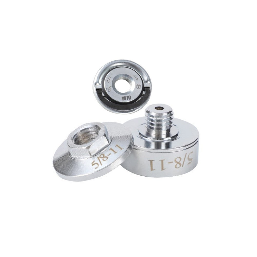 Conversion Adapter For X Lock Angle Grinder With Steel Nut And Pressure Plate