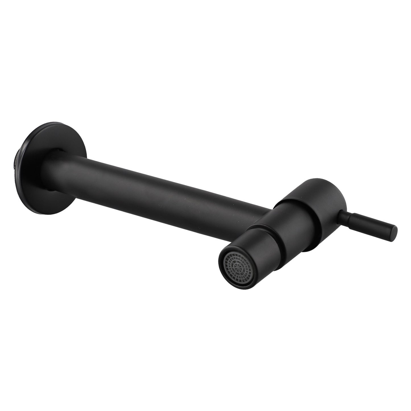 Outdoor Garden Faucet with Long Handle and Sturdy Stainless Steel Construction