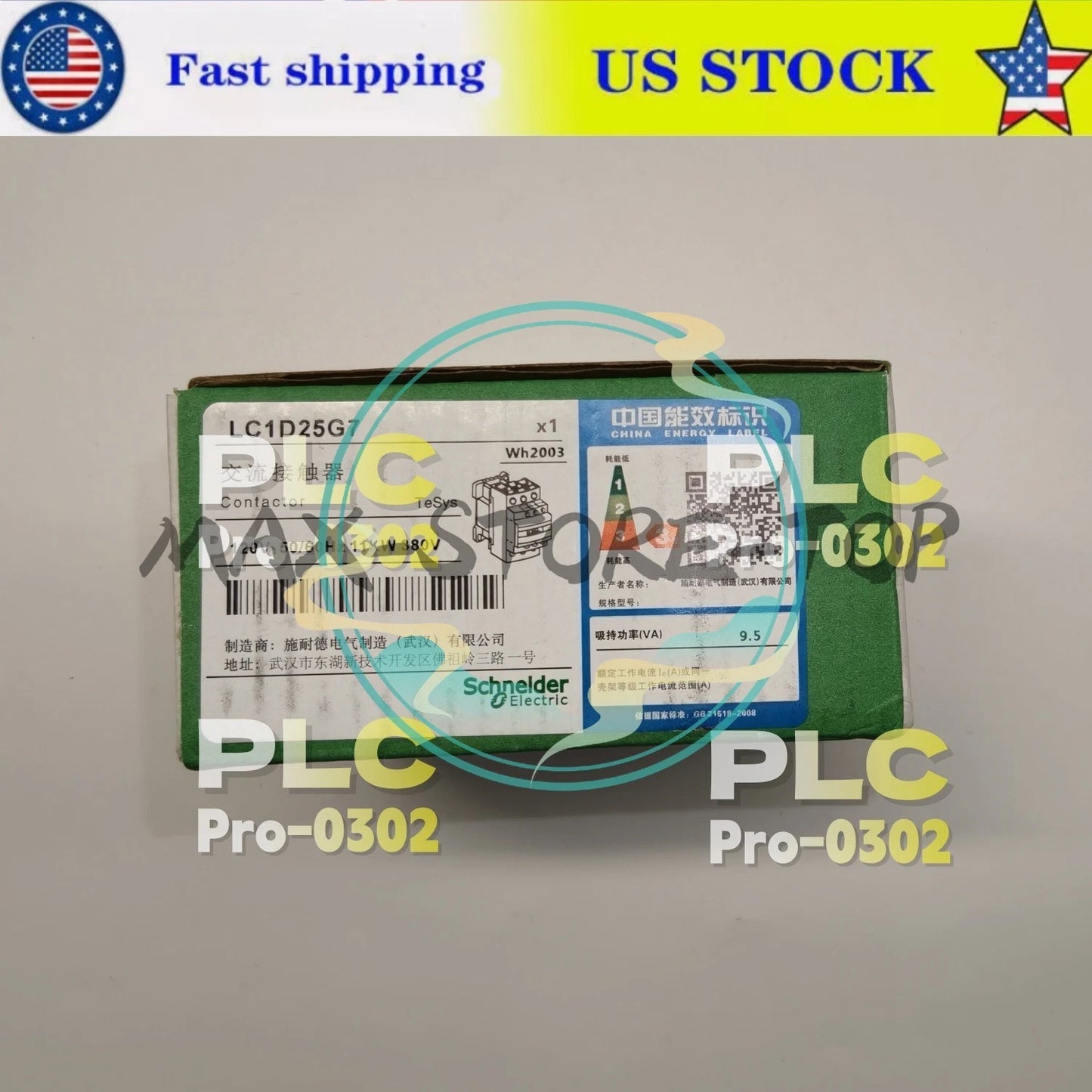 1PC  Contactor 120V 50/60Hz 11KW Schneider Electric LC1D25G7 Ships From US