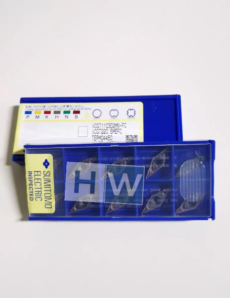Box/10PCS Sumitomo VCGT110302MN-FC AC530U Stainless Steel Turning CNC Cutter