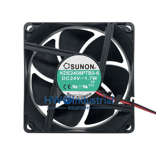 1PC KDE2408PTB3-6 8CM 8025 24V 1.7W SUNON Inverter Cooling Fan Size 80*80*25 mm