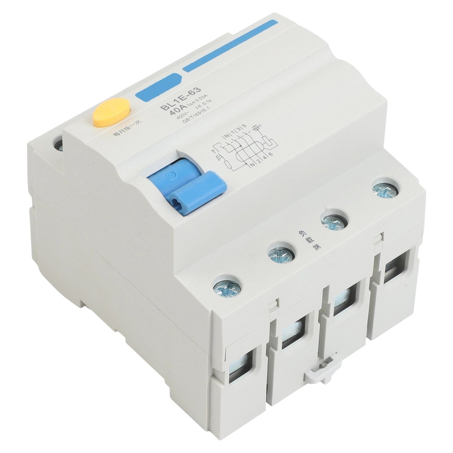 Electrical Leakage Protector ML1E63 3P+N Rated 400V for Enhanced Durability