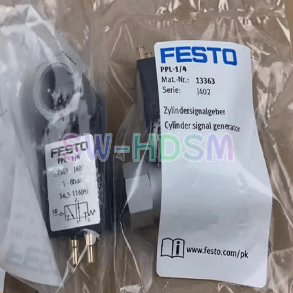1PCS   Festo PPL-1/4 13363 Cylinder Signal Generator Freight Free