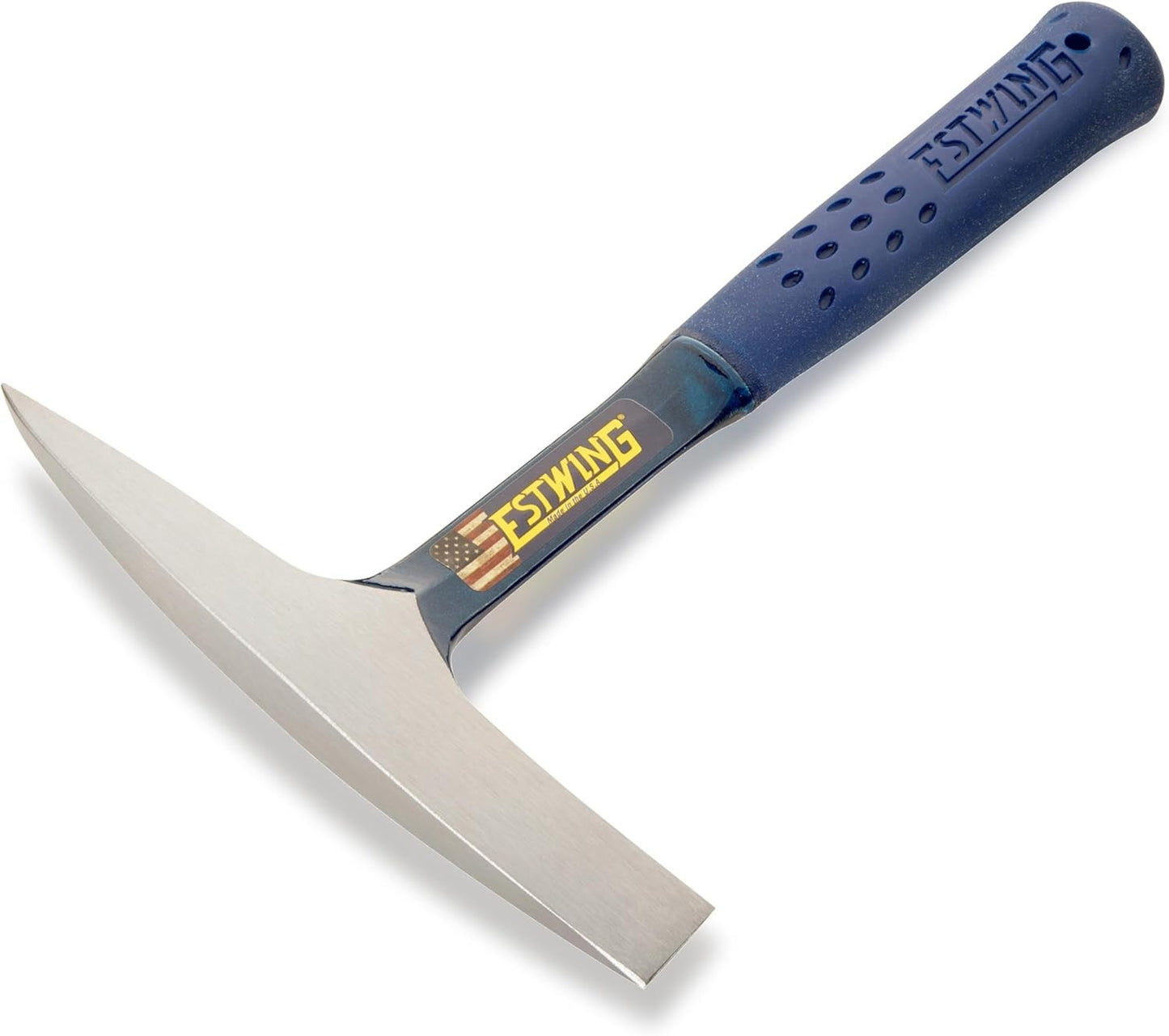 Welding/Chipping Hammer, 14 oz, Forged Steel, Shock Reduction Grip