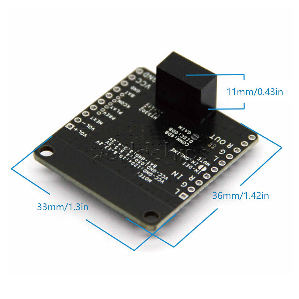 DC 12V 5V QCC3031 APT-X Receiver Board Amplifier Module for Audio Car Amplifier