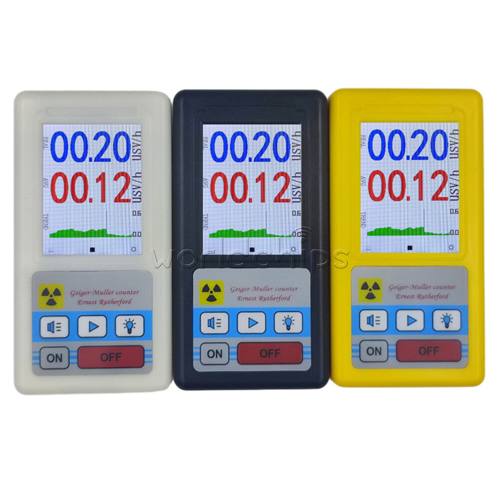 BR-6 Geiger Counter Nuclear Radiation Detector X-ray Beta Gamma Detector Tester