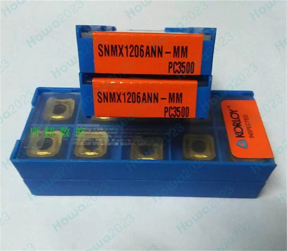 10pieces/Box SNMX1206ANN-MM PC3500 KORLOY CNC Blade Carbide Insert