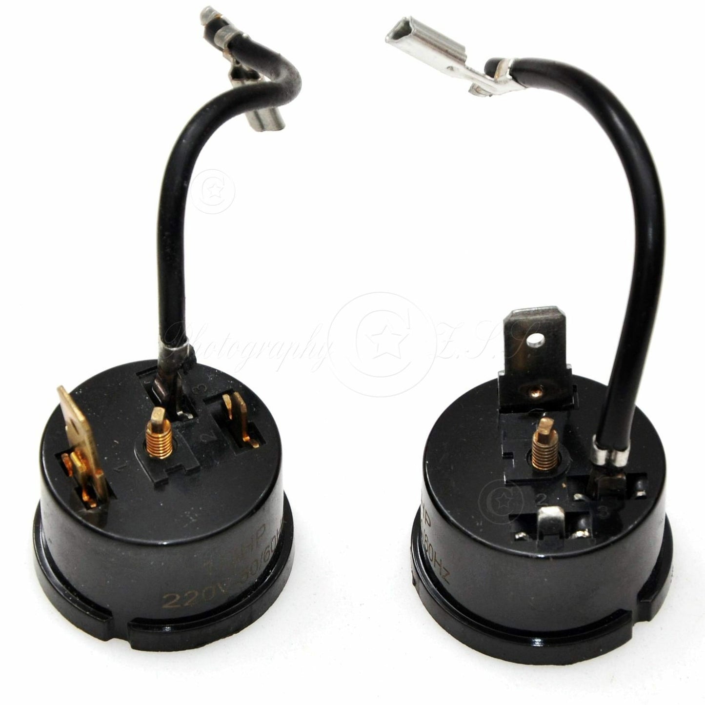 2x Universal 1/3HP 250W Washer Fridge Cooler Compressor Motor Overload Protector