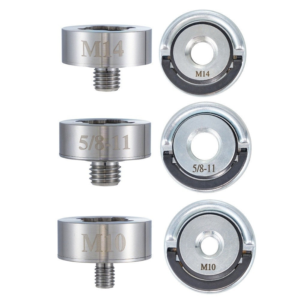 Conversion Adapter For X Lock Angle Grinder With Steel Nut And Pressure Plate