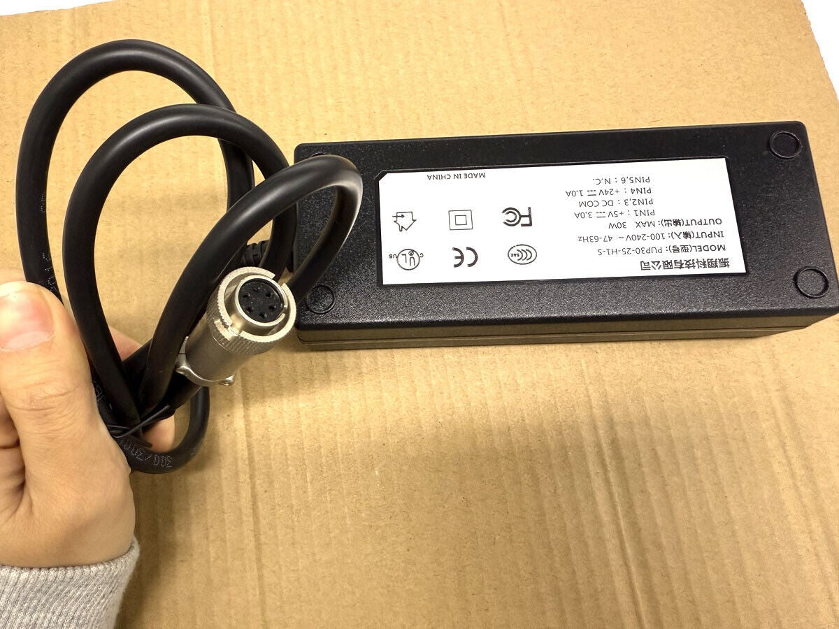 1pcs 6-PIN Power Supply for PI Acton SpectraPro 2300i Spectrograph Adapter