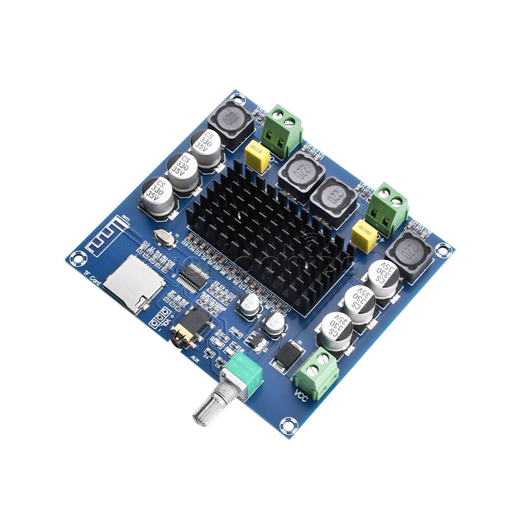 XH-A105 Bluetooth 5.0 TDA7498 Digital Amplifier Board 2x100W Stereo AMP TF