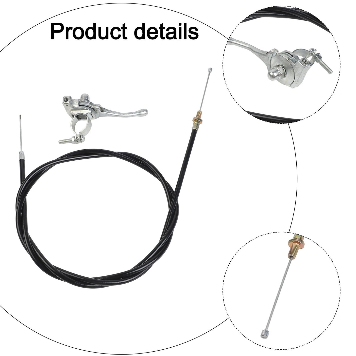 Throttle Cable Kit Compatible with For Multiquip for Whiteman Equipment
