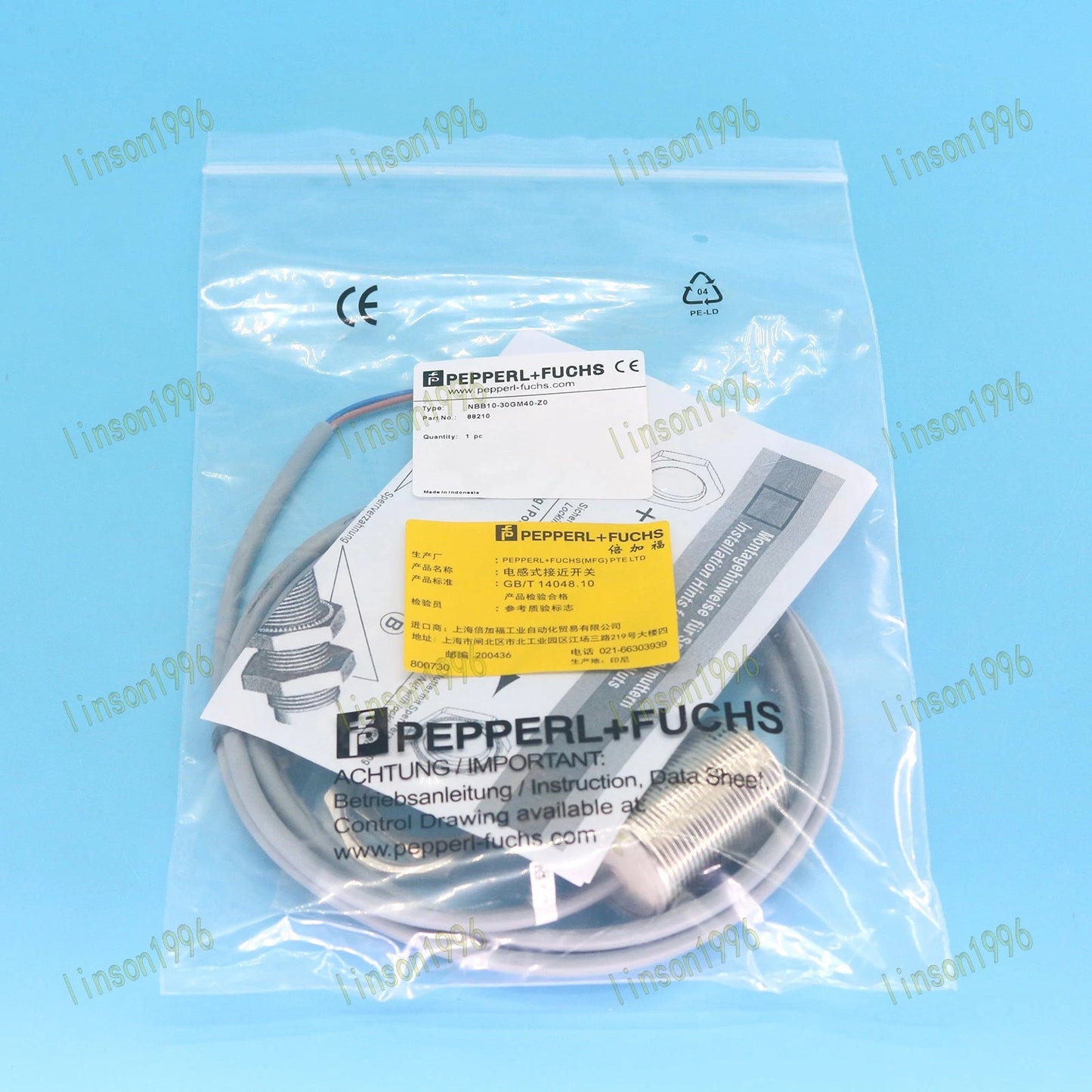 1pc  Pepperl+ Fuchs NBB10-30GM40-Z0 proximity sensor Fast ship #P