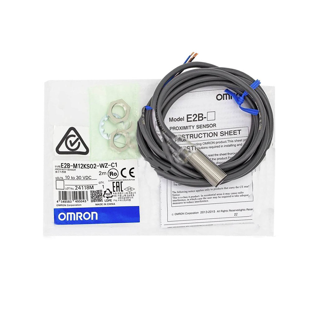 1X Omron E2B-M12KS02-WZ-C1 E2B-M12KS04-WZ-B1 E2B-M12KS04-WZ-C1 Proximity Module