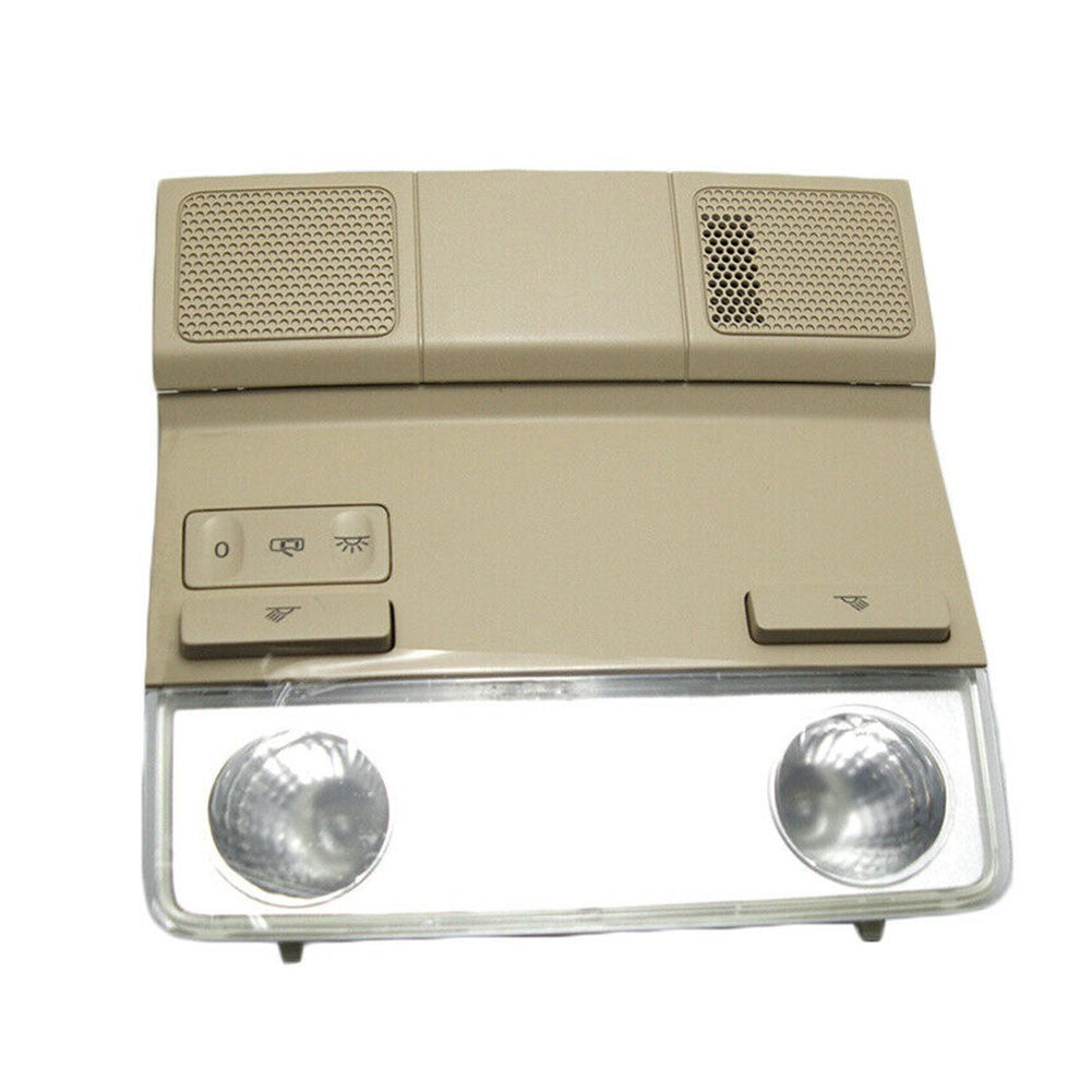 Plastic Beige Car Interior Overhead Dome Map Light Reading Lamp For Golf MK5 MK6