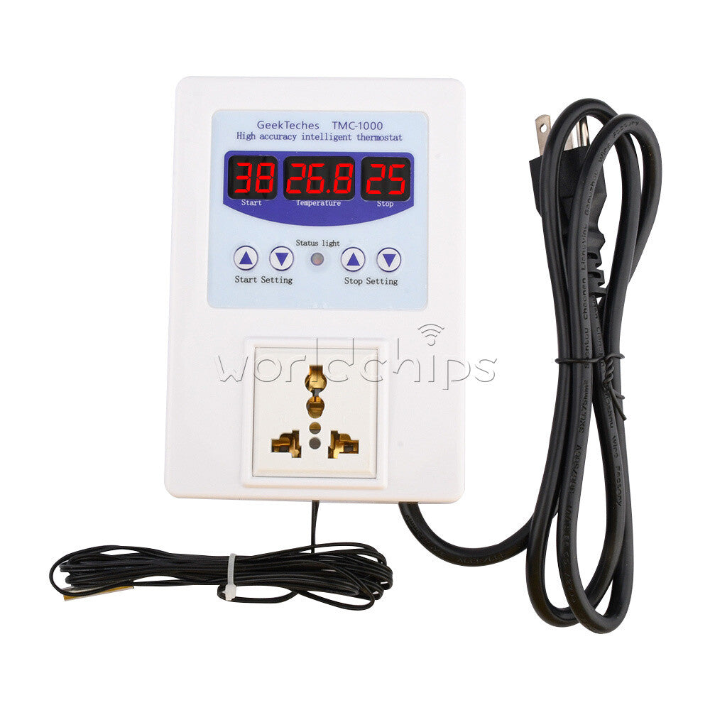 TMC-1000 Intelligent Digital Display Temperature Controller LCD Display Control