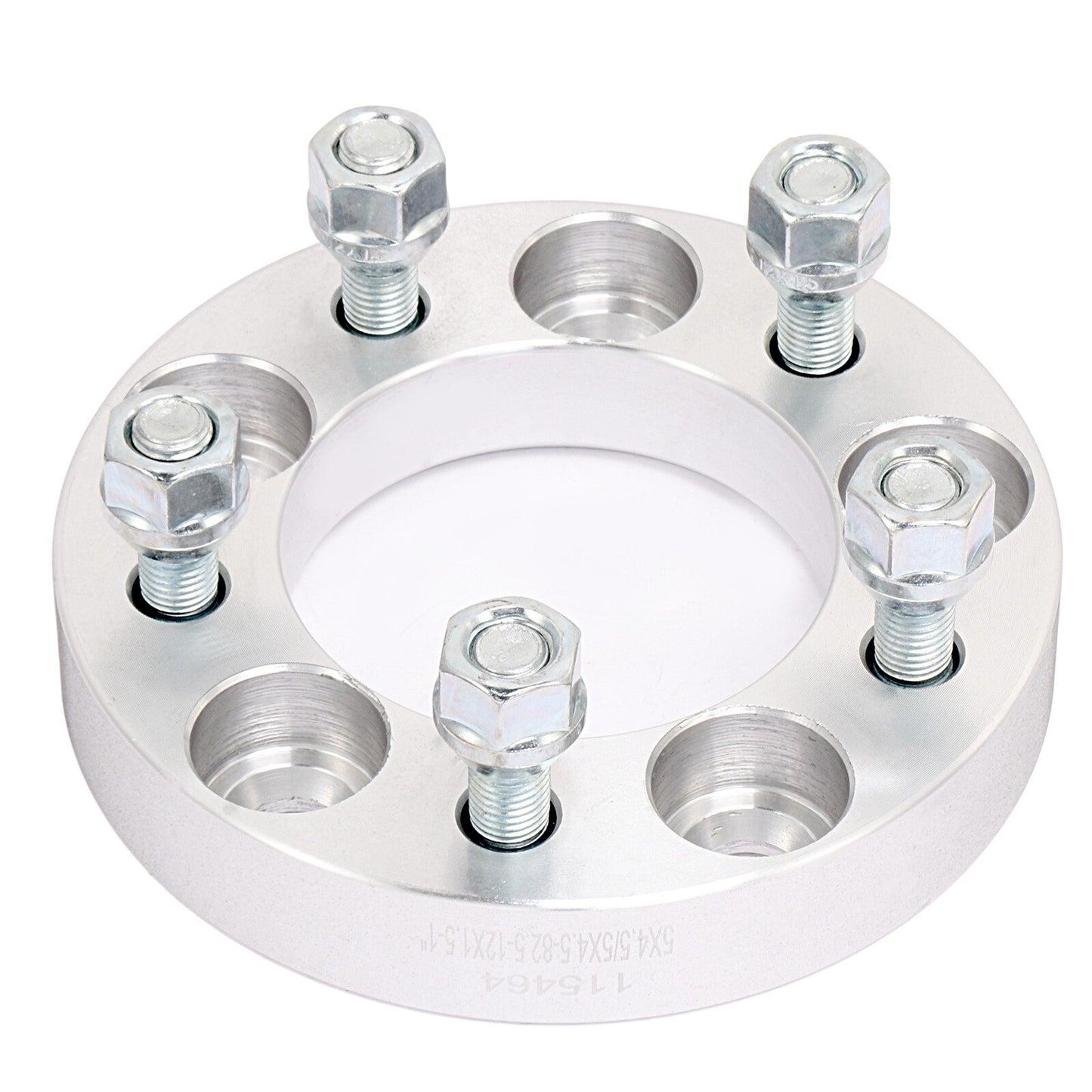 2X 1 inch Wheel Spacers 5x4.5 12x1.5 For Hyundai Genesis Coupe Veloster Tucson