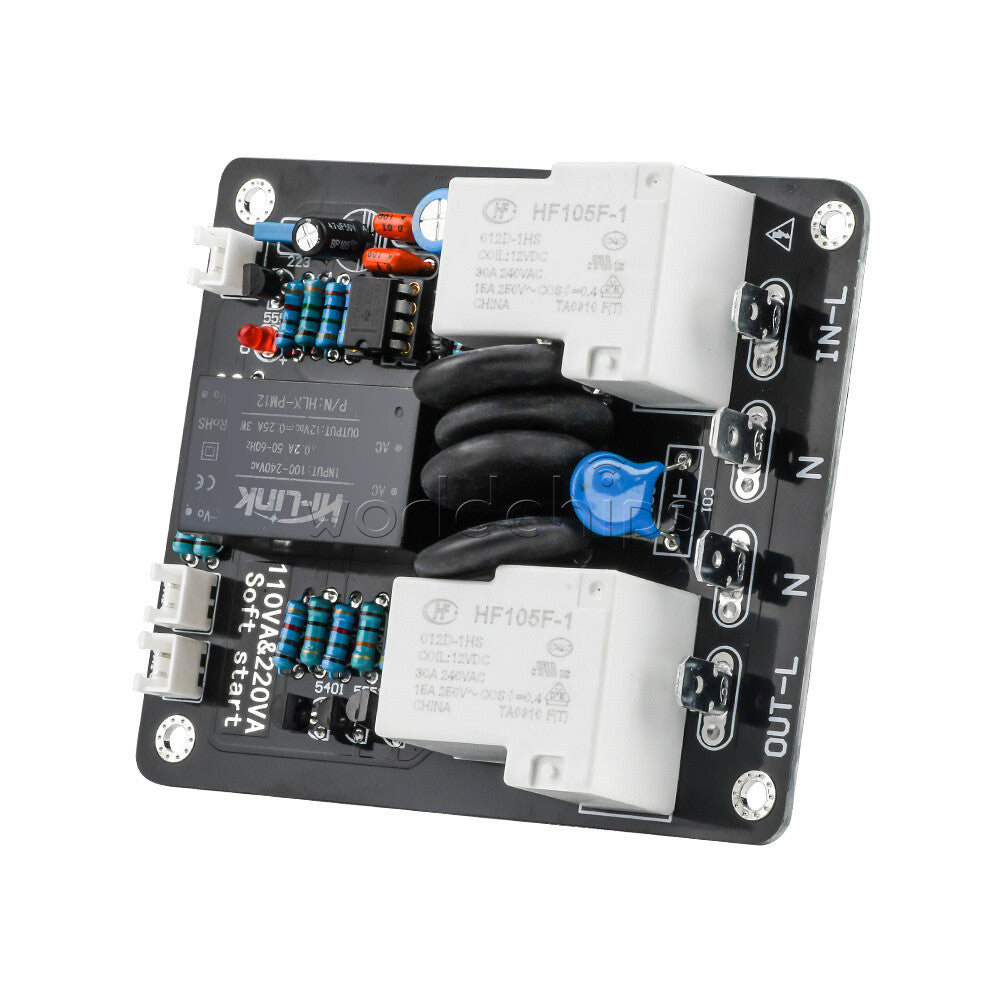 HF-105F Light-touch Dual Temperature Control Switch High-power Soft-start Board