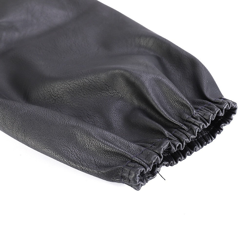 38.2 Inch Leather Welding Work Apron Heat Resistant & Flame Retardant Welder-Bib