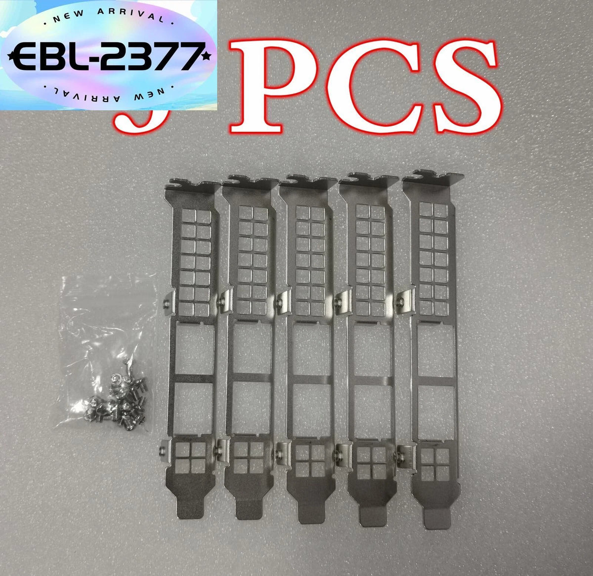 5PCS Supermicro Full height Bracket Blech AOC-STG-i2T X540-AT2 Rev 2.01