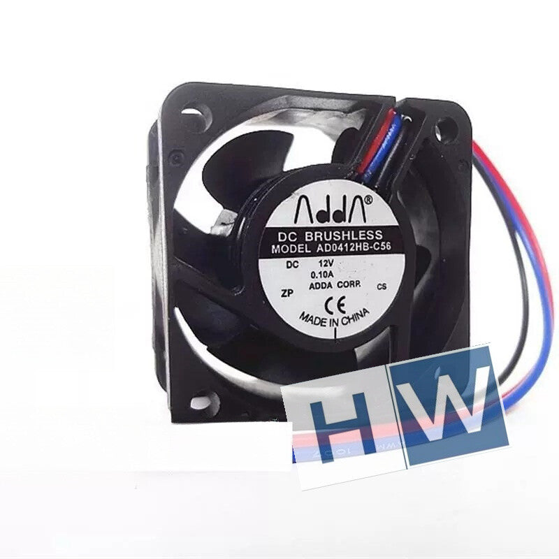 ADDA AD0412HB-C56 4020 12V 0.10A 4cm 3-wire Switch CPU Chassis Cooling Fan