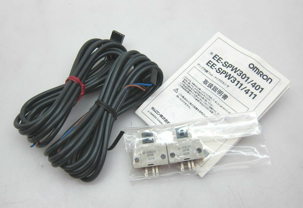 Omron EE-SPW311 Photoelectric Sensor,Rectangle,Thru-Beam