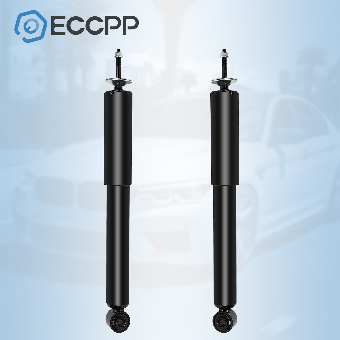 Rear Pair Struts Shocks For Chevrolet Malibu 2004-2012 Pontiac G6 2005-2010