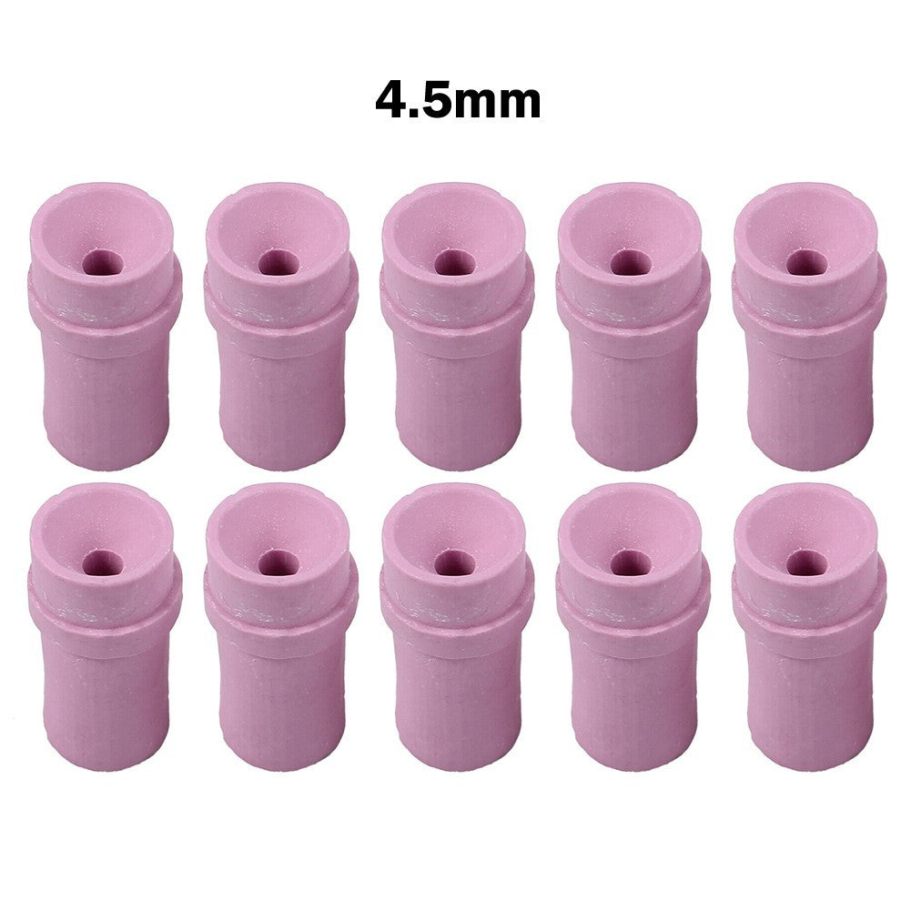 Metallurgical Casting Tip 10Pcs Ceramic Sandblaster Strong Wear Resistance