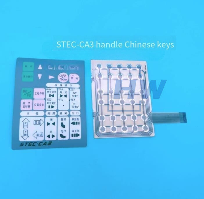 1Pc   STAR Manipulator STECCA3 STEC-CA3 Operator press key plate film