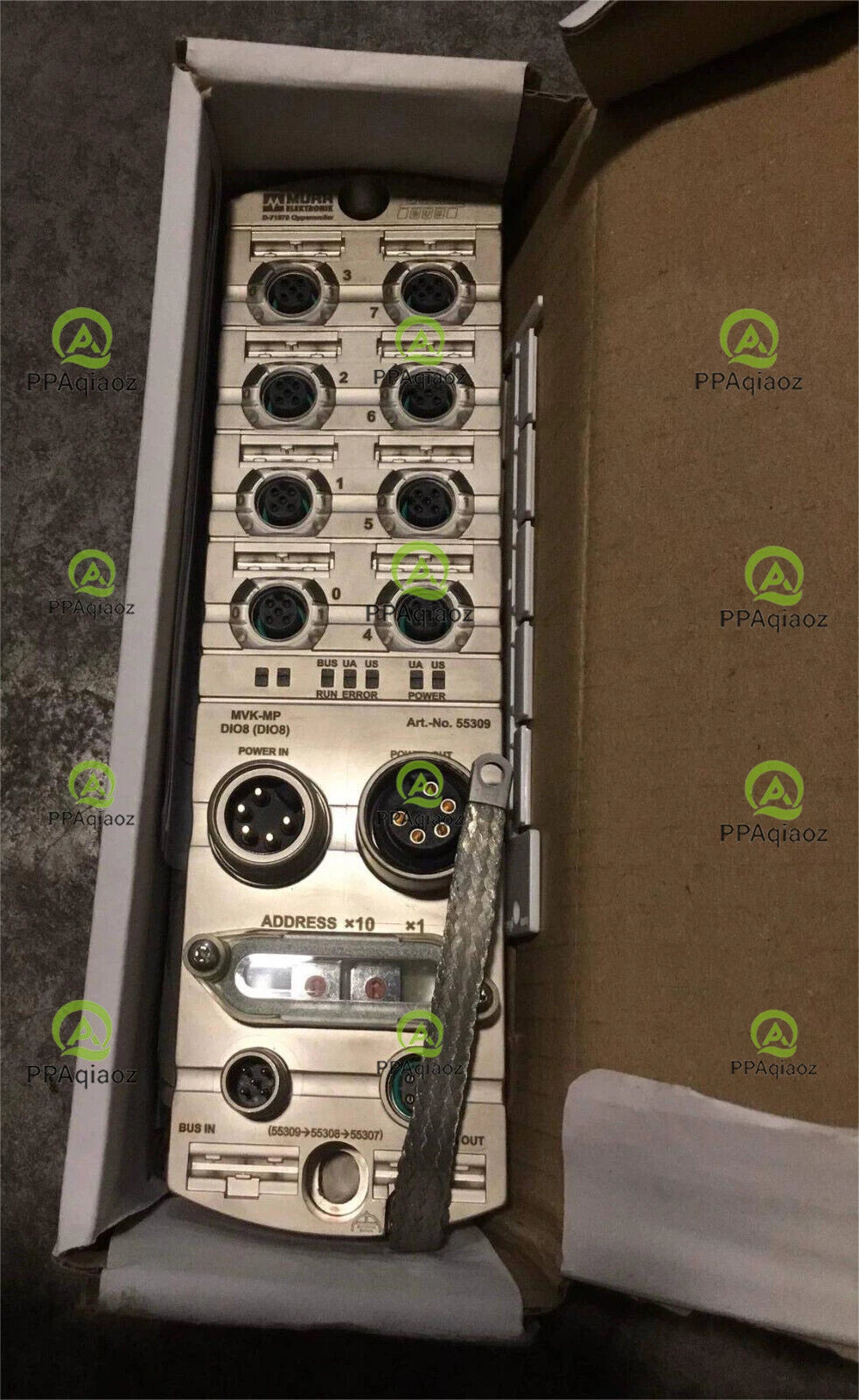 MURR   55309   MVK-MP DIO8 (ADDRESSX10)  IN OPEN BOX .