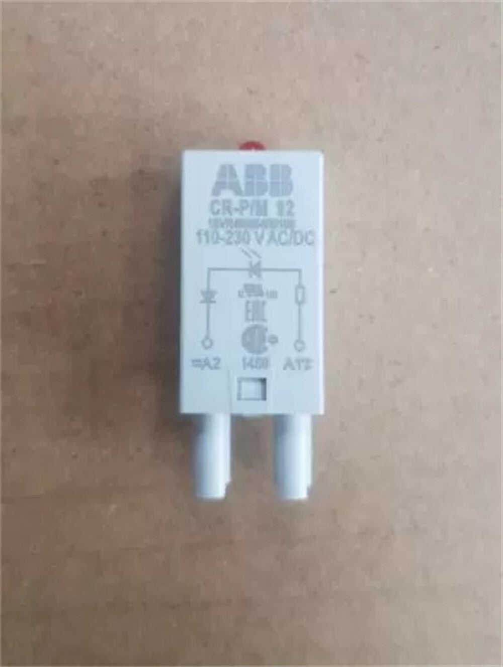 Pack/10pcs  ABB Relay LED Plug-in Red Protection Module CR-P/M 92 110-230VAC/DC