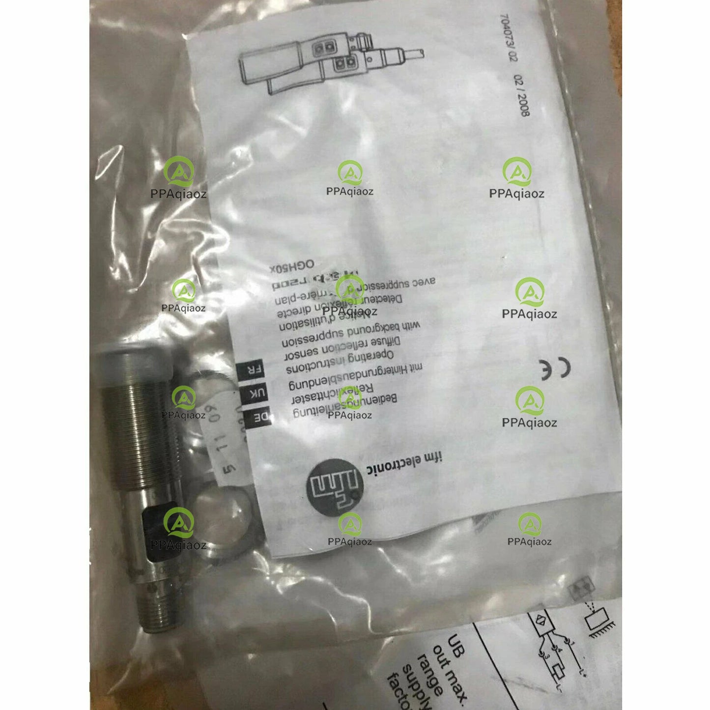 IFM OGH500 1PC  Proximity Switch Diffuse Reflection Sensor Free Shipping