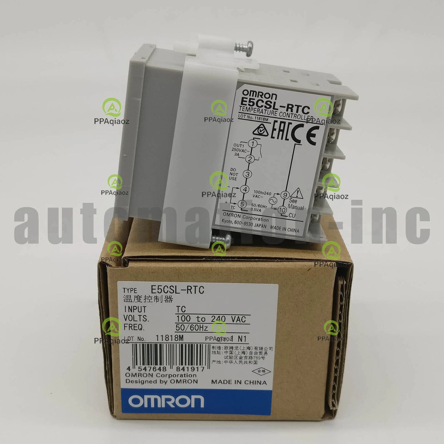 Omron E5CSL-RTC Controller 100-240V Free Shipping #P